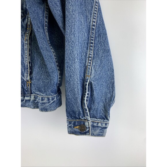 Levi's Strauss Trucker Jacket Vintage Denim 70511-0289 Orange Tab Mens Small - Picture 2 of 15